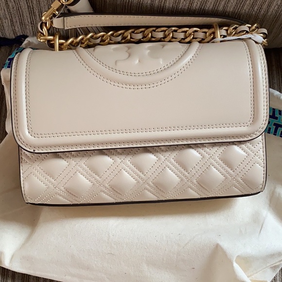 Tory burch small fleming should bag - Picture 2 of 8